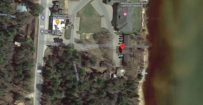 Fergusons Cedar Lodge - Aerial Map